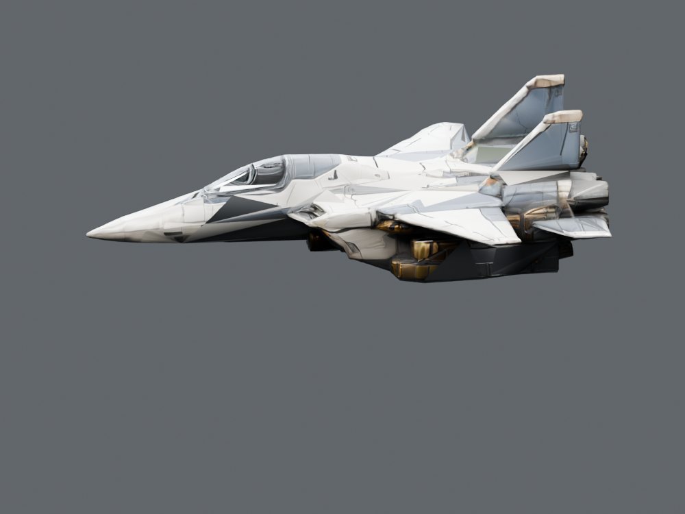 White Steel Fighter