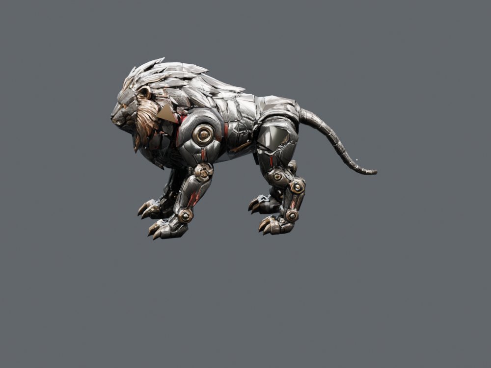 Steelarmored Lion