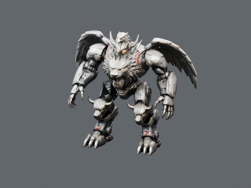 Beastlord Combiner Mecha