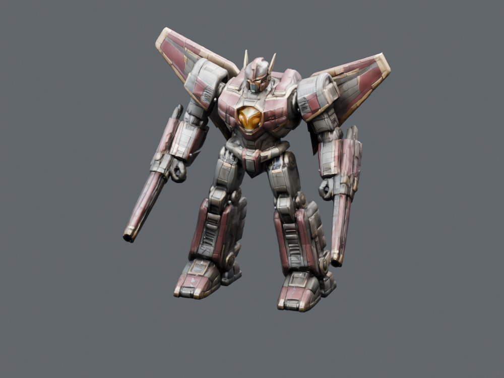 Crimsonwing Combiner Mecha