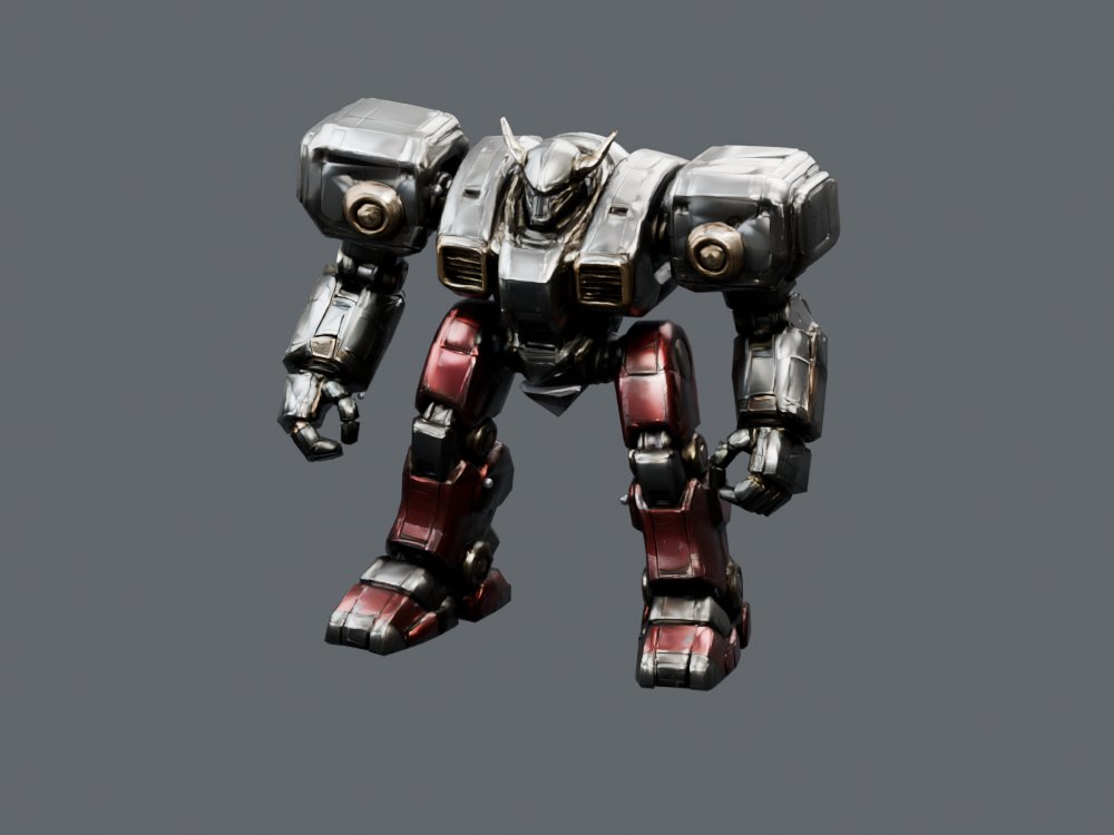 Heavy Cannon Support Mecha