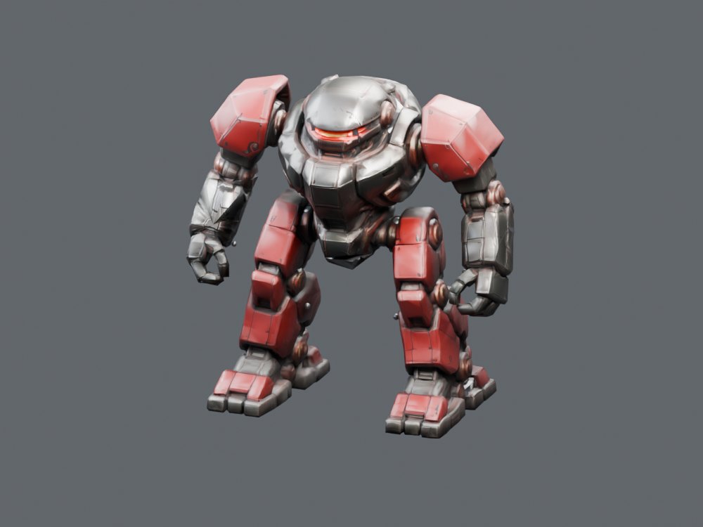 Redarmored Walker