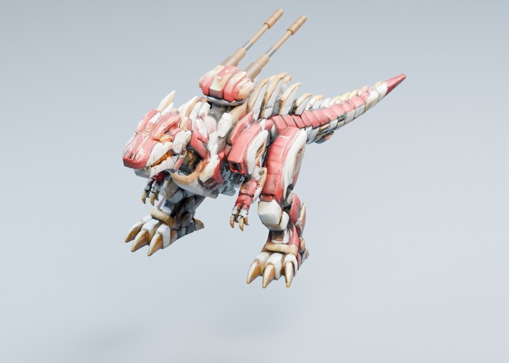 Crimson Mecha Rex