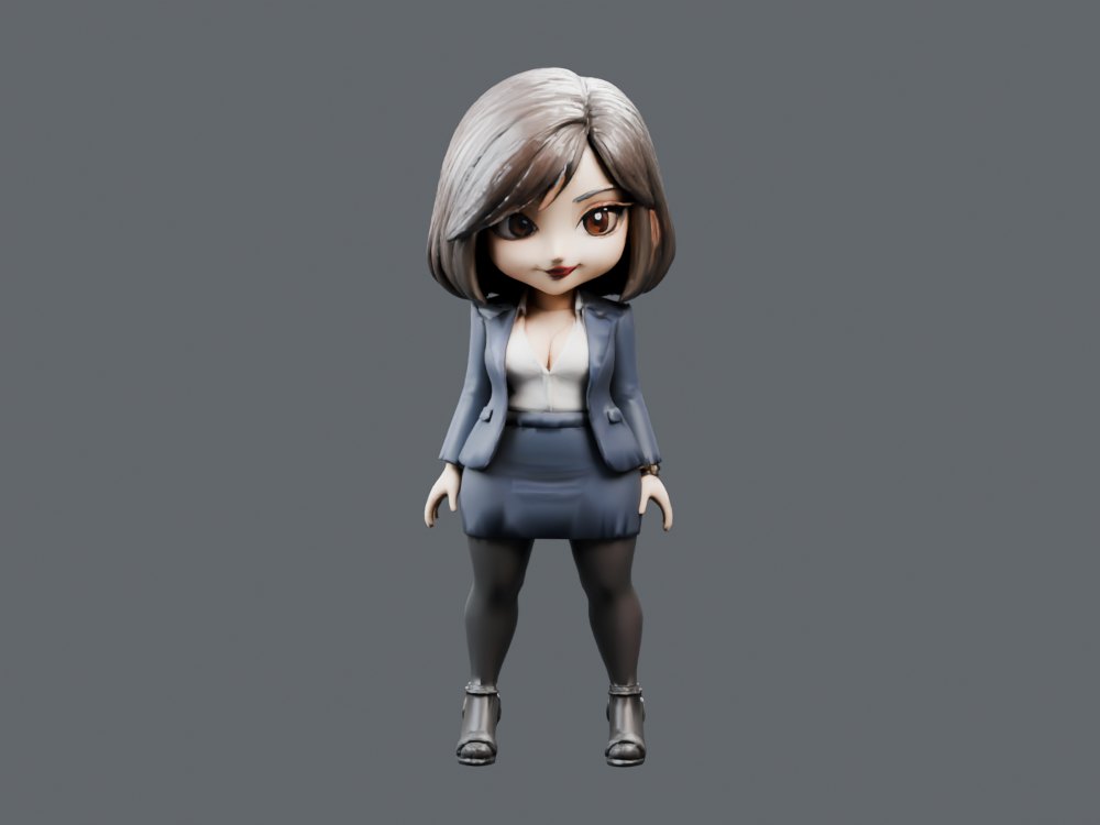 Chibi Office Professional · Tights