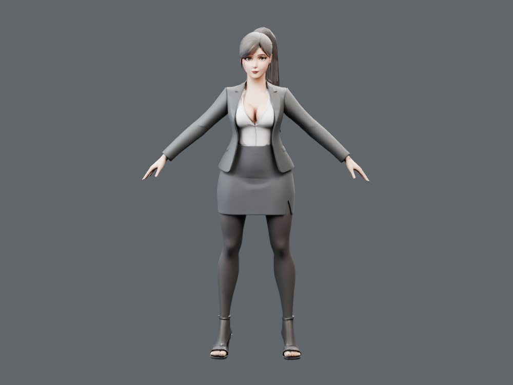 Stylized Office Professional · Tights