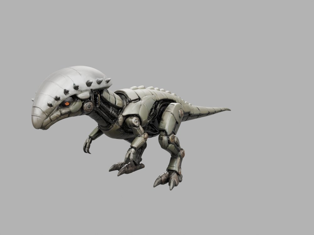 Mecha Pachycephalosaurus