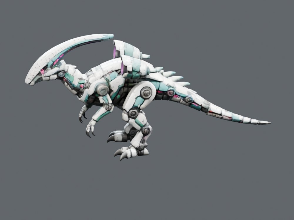 Mecha Parasaurolophus