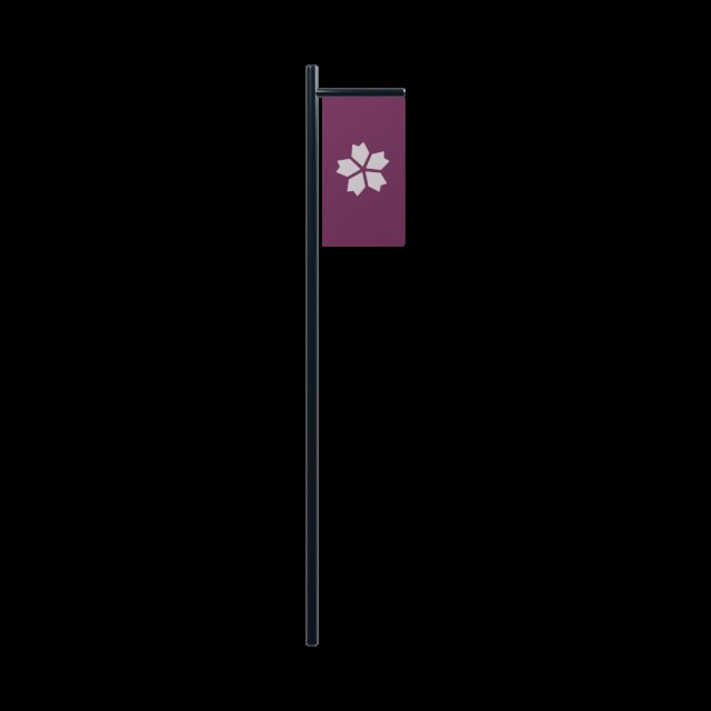 Sakura · Estandarte de flores de cerezo