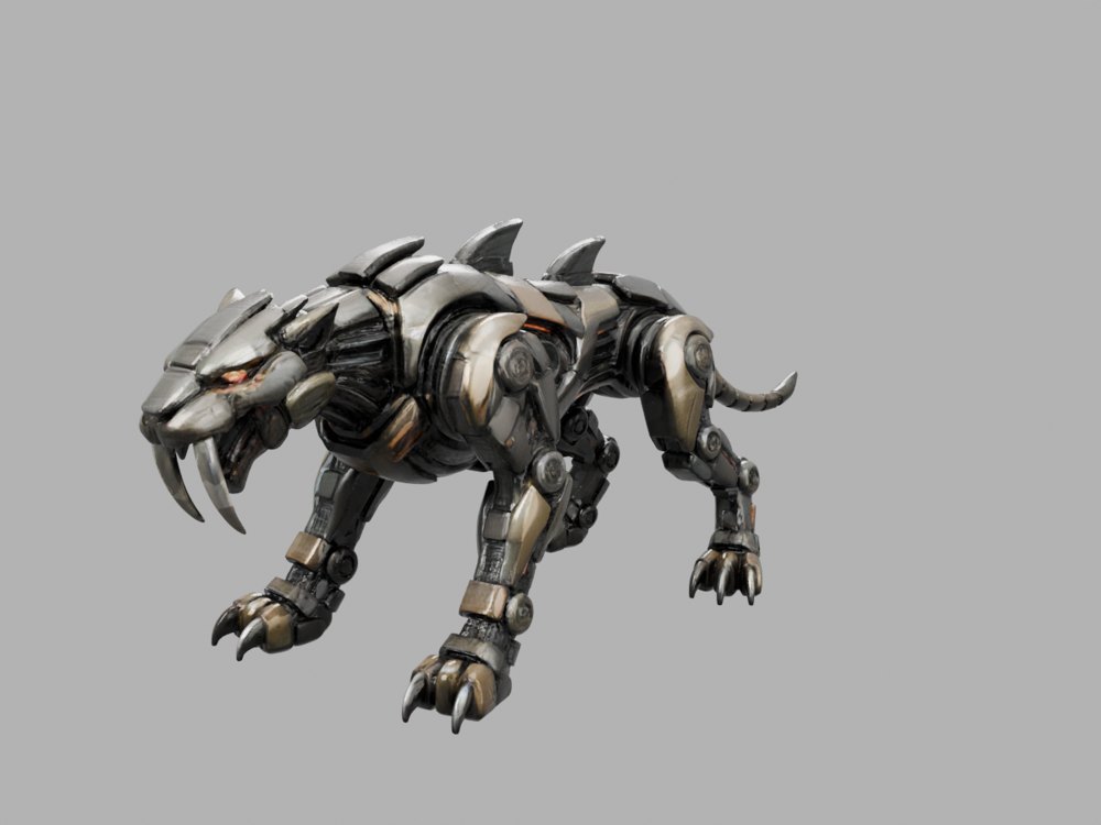 Mecha Smilodon